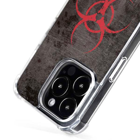 Biohazard Red iPhone 16 Pro MagSafe Case